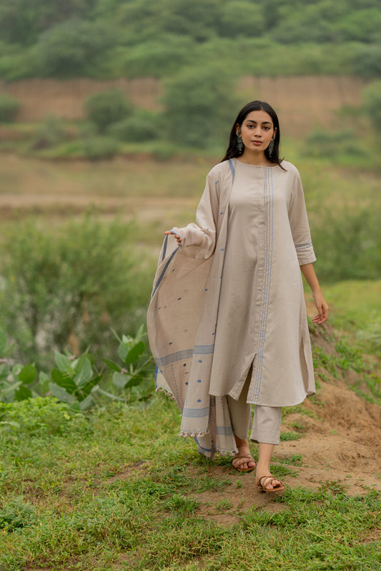 Desert Oasis Kurta Set with dupatta