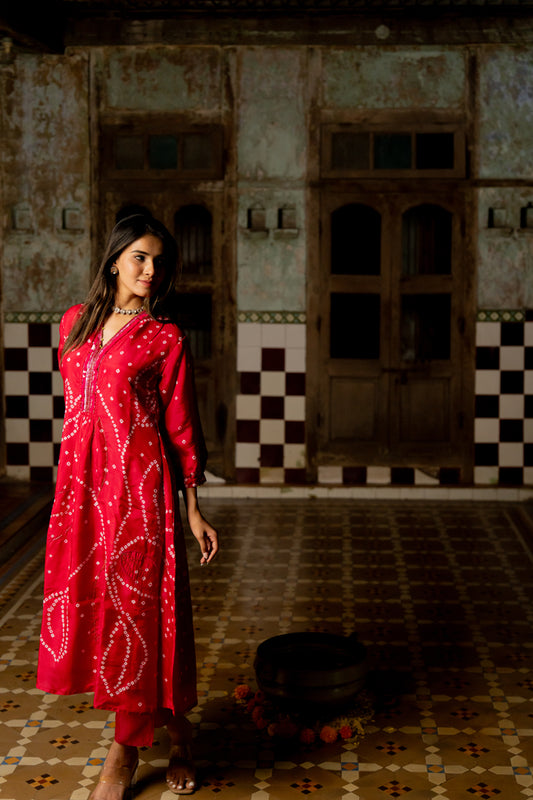 Falak kurta set with dupatta