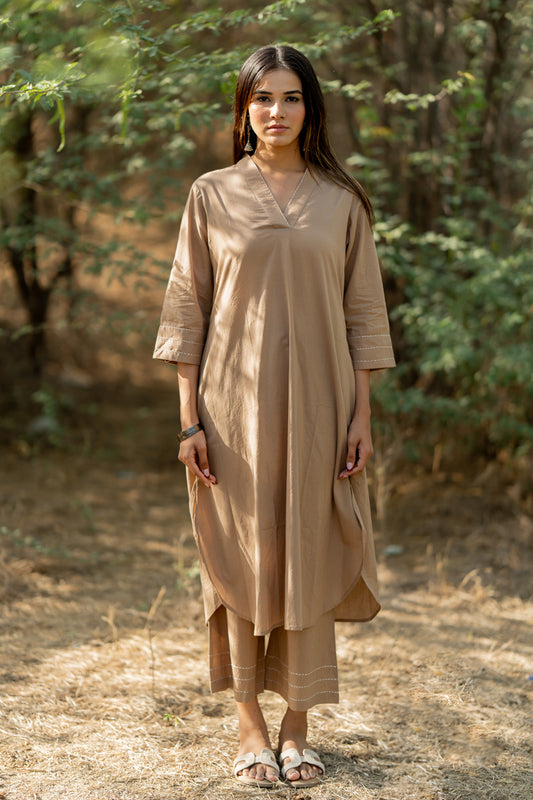 Sand Kurta Set