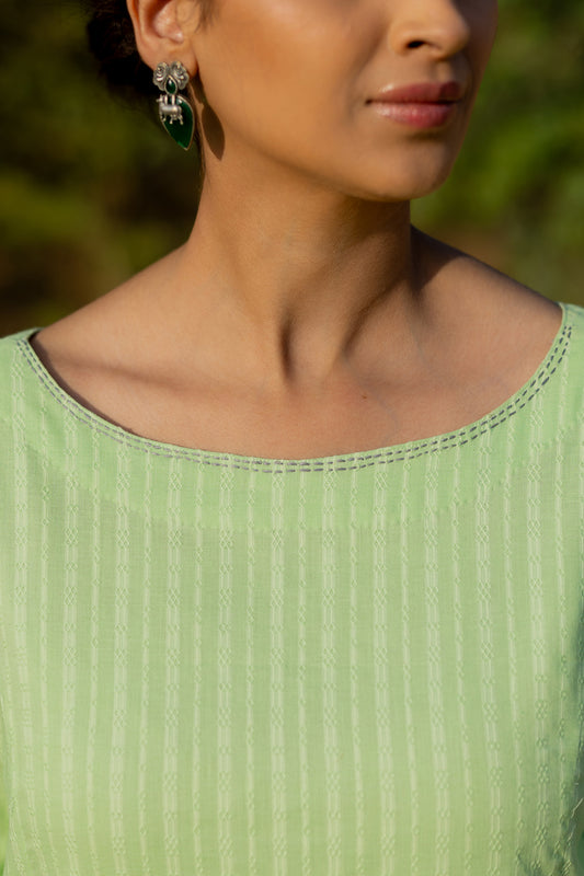 Pastel Green Kurta Set