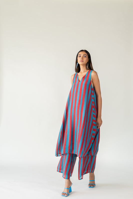 Metro Stripes Dress