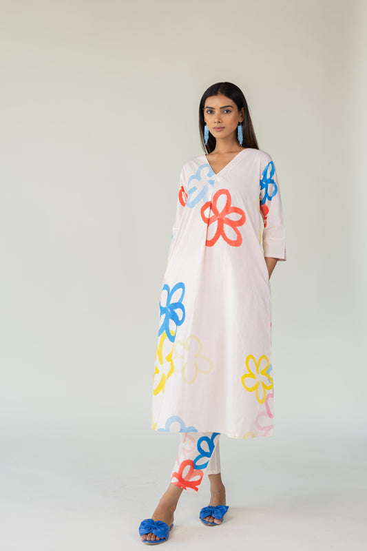 Bubble Bloom Kurta