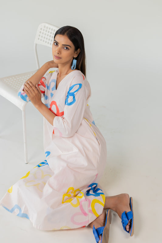 Bubble Bloom Kurta Co-Ord