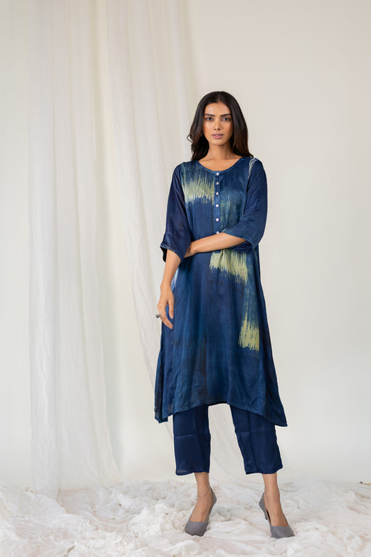 Indigo Hues Tunic Set