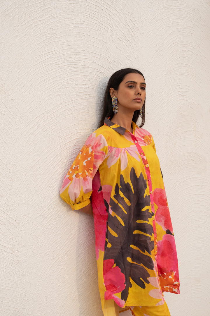 Floral Rhapsody Tunic