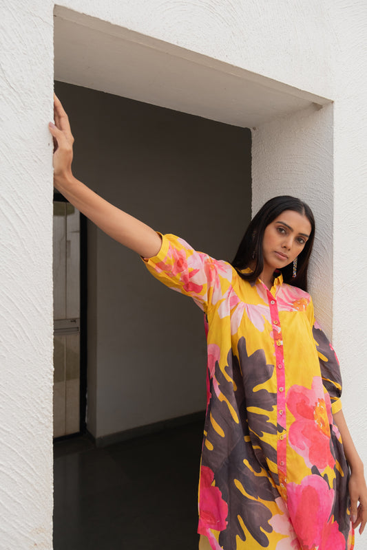 Floral Rhapsody Tunic