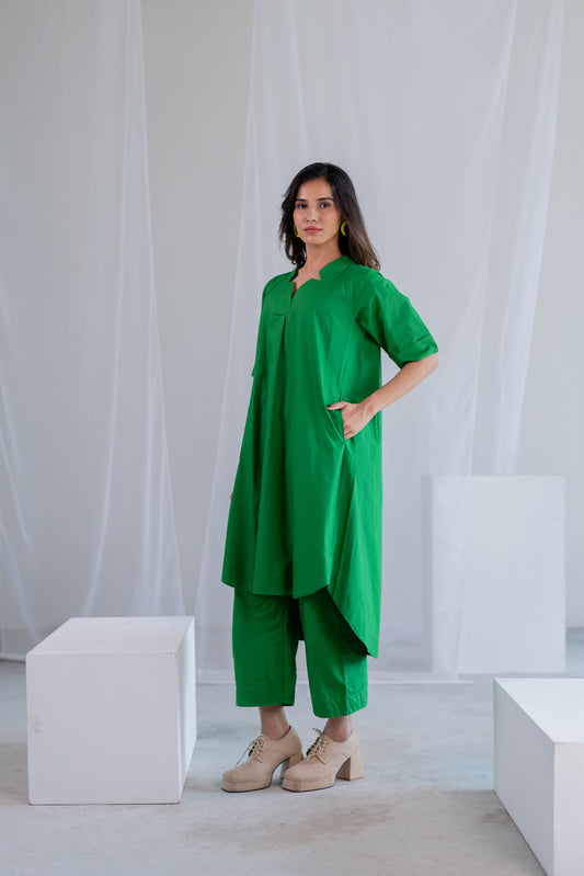 Deep Moss Kurta Set