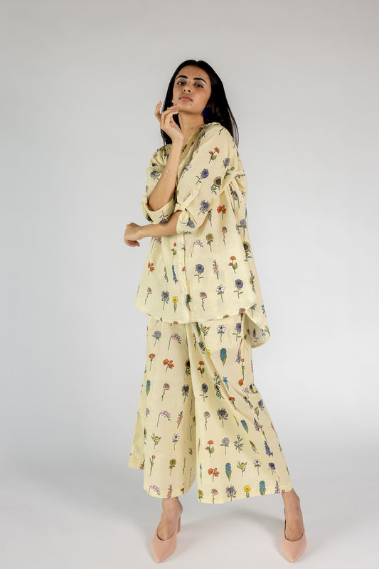 Notebook flowers Co-ord set