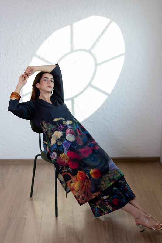 Basket of Blooms Kurta Set