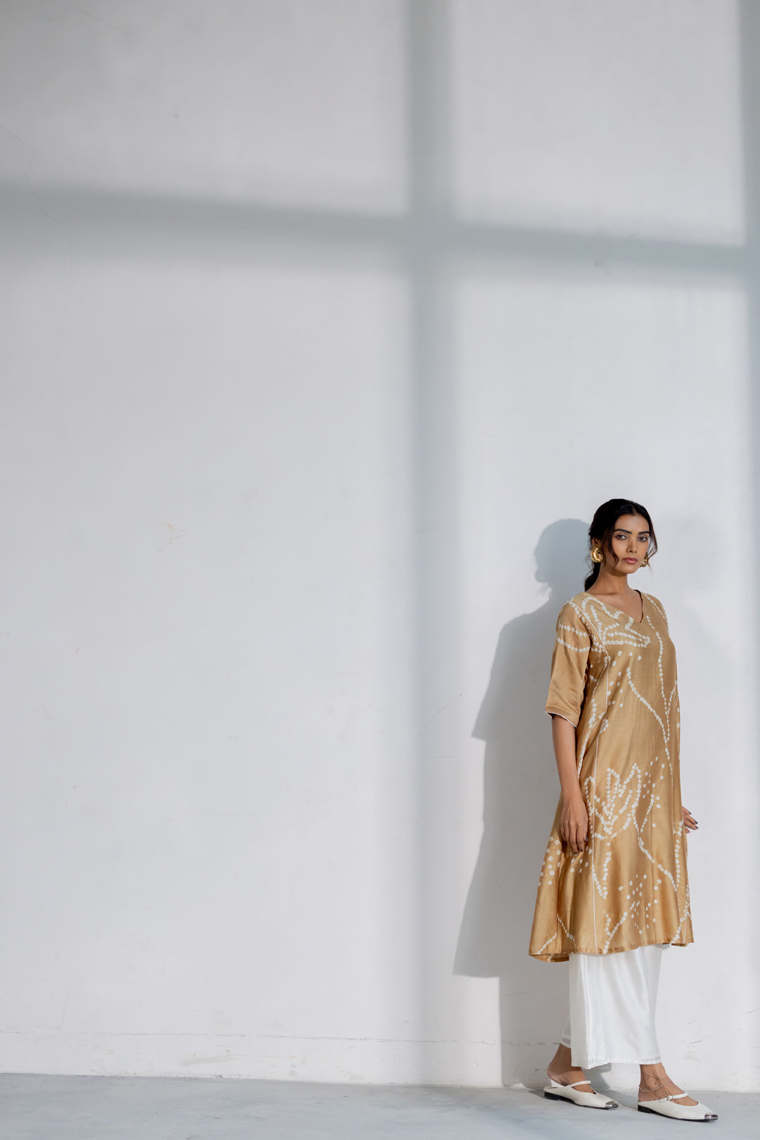 Terra Bandhani Kurta