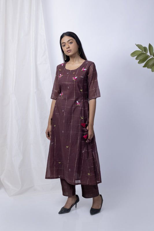 Woodrose Kurta Set