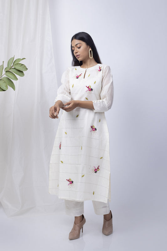Sufiyan White Kurta Set