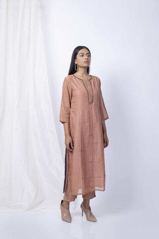 Nutmeg Kurta Set