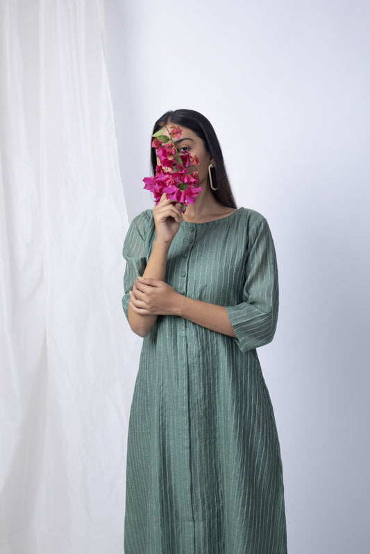 Forest Green Kurta and Pants