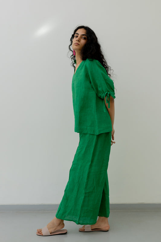 Bottlegreen Linen Co-ord