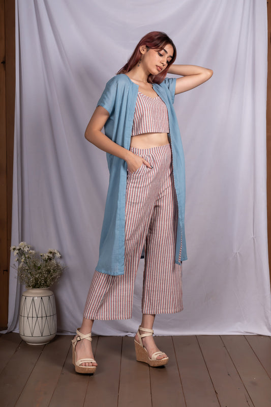 Crimson Sky Jacket Set