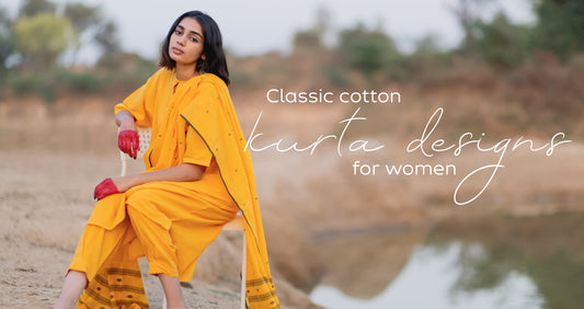 Classic Cotton Kurta Designs for Women