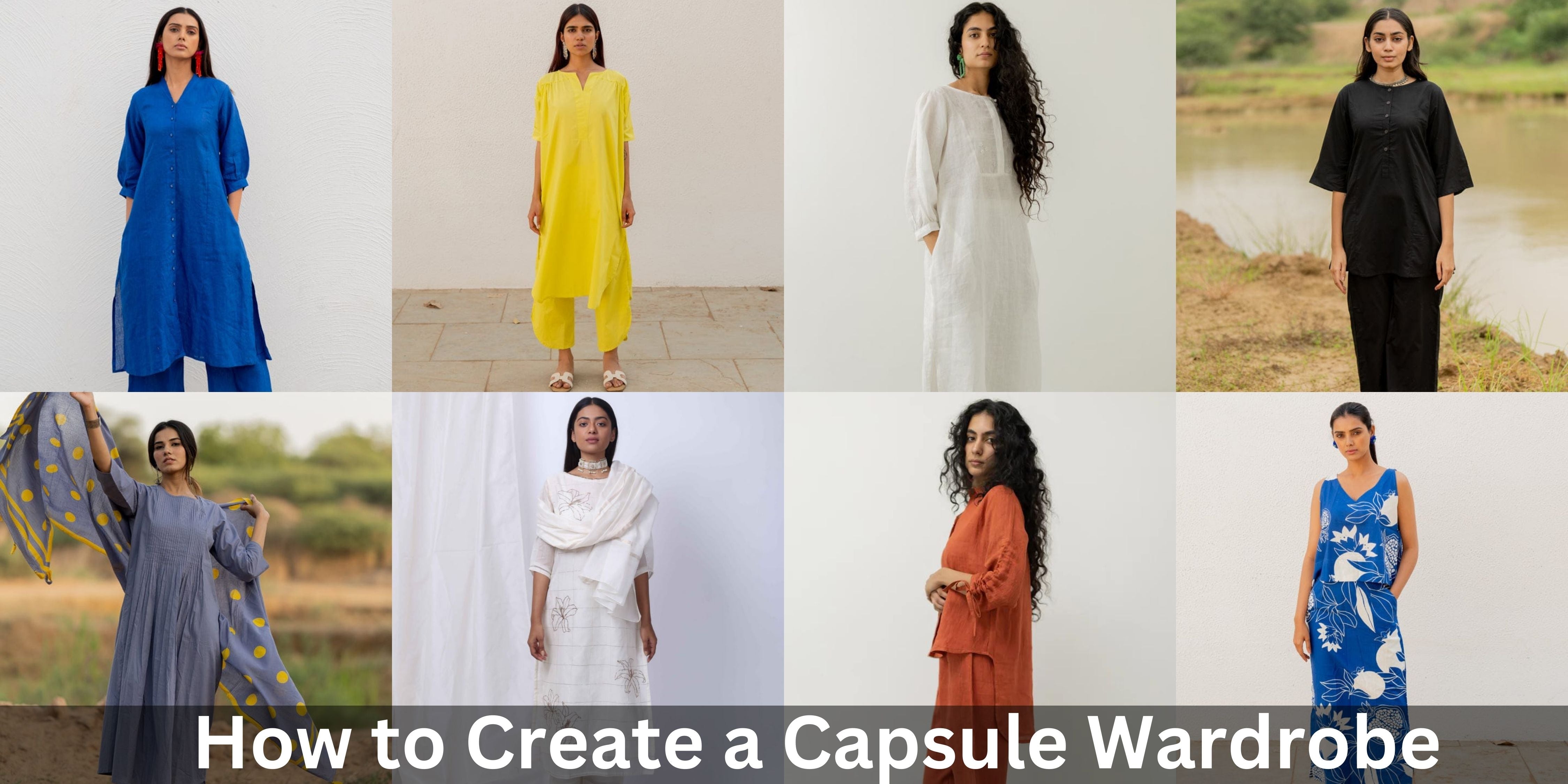 How to Create a Capsule Wardrobe – Silai Studio