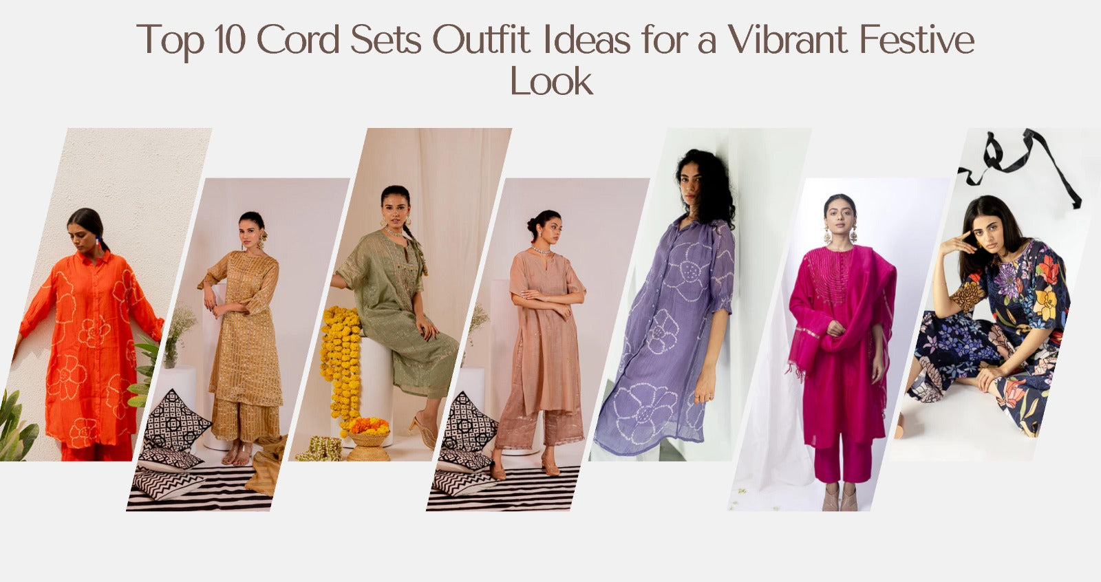 Top 10 Cord Sets Outfit Ideas For a Vibrant Festive Look – Silai Studio