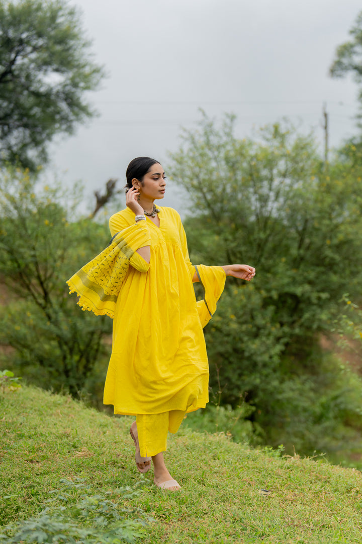 Daffodil Kurta LIGHT BLUE