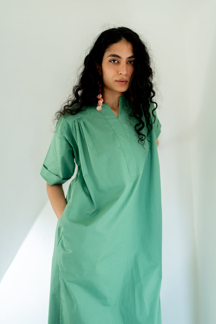 Meadows green Tunic with Pants