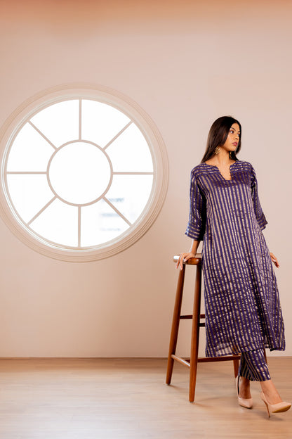 Reyna Striped Kurta Set