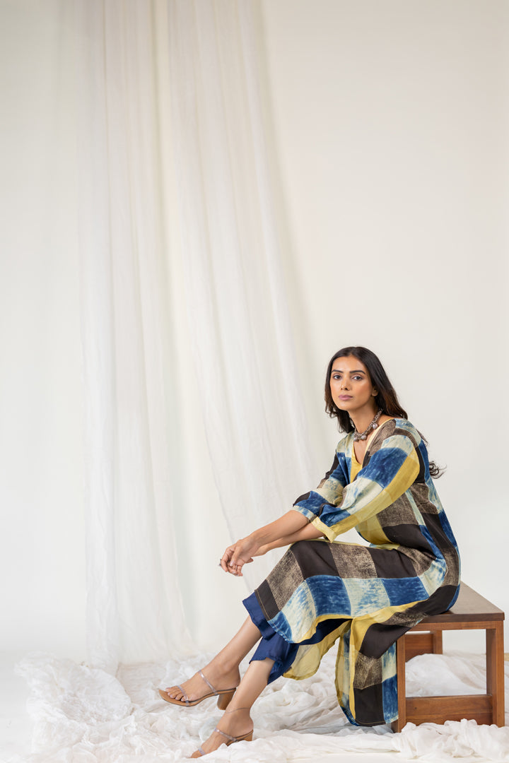 Rain Earth Mosaic Kurta Set