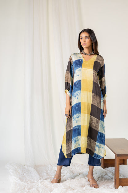 Rain Earth Mosaic Kurta Set