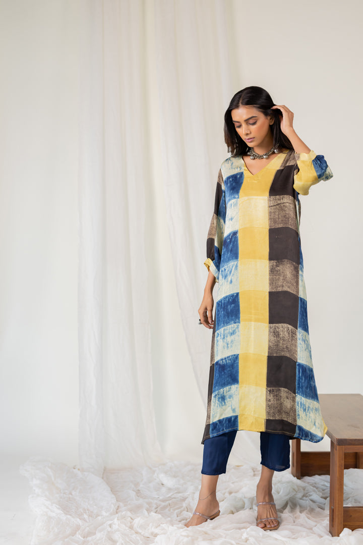 Rain Earth Mosaic Kurta Set