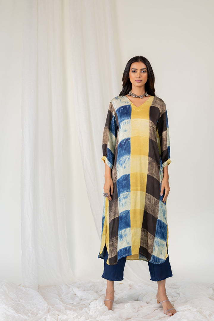 Rain Earth Mosaic Kurta Set