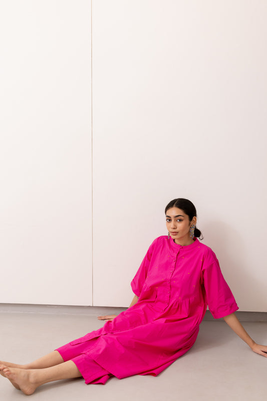 Pink Horizon Tunic Co-Ord