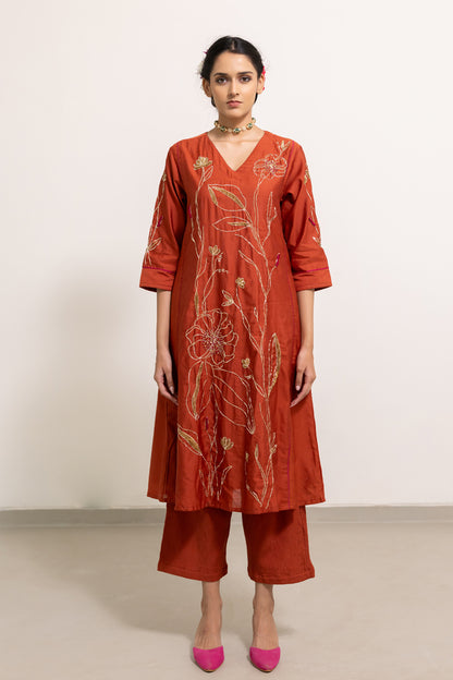 Rajasvi Embroidered Kurta Set