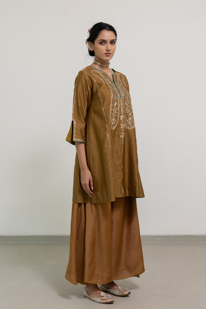 Taruni Paisely Tunic and Palazzos Set