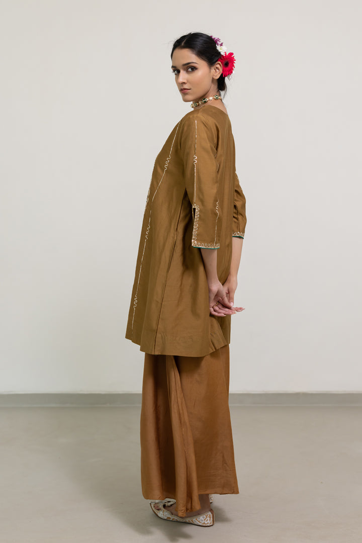 Taruni Paisely Tunic and Palazzos Set