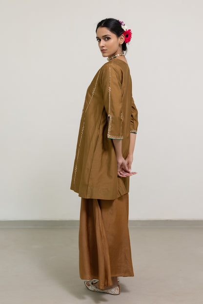 Taruni Paisely Tunic and Palazzos Set