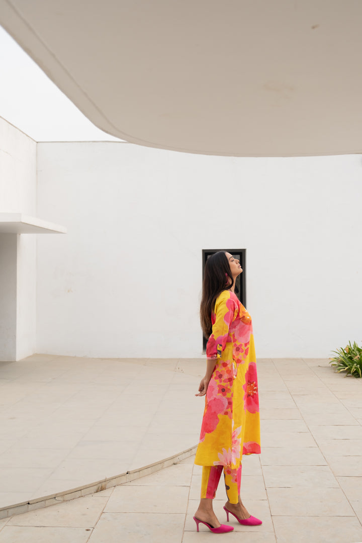 Floral Rhapsody Kurta