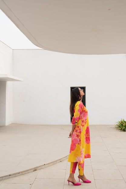 Floral Rhapsody Kurta