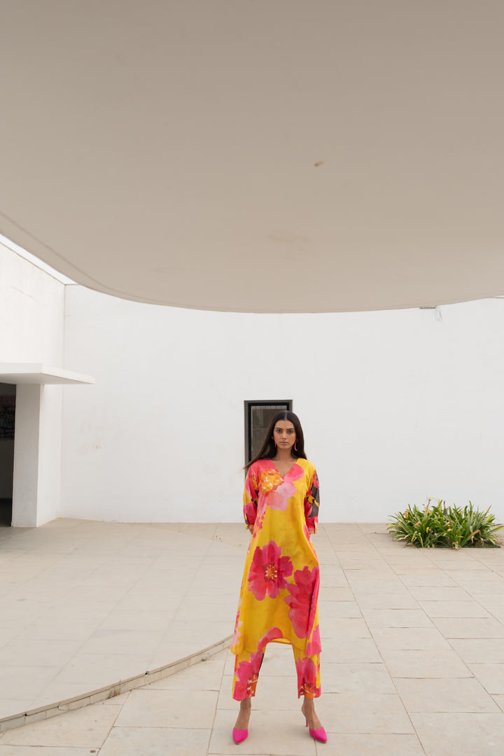 Floral Rhapsody Kurta