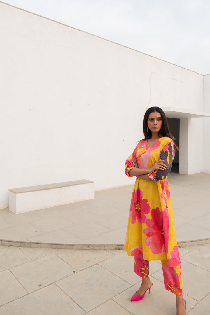 Floral Rhapsody Kurta