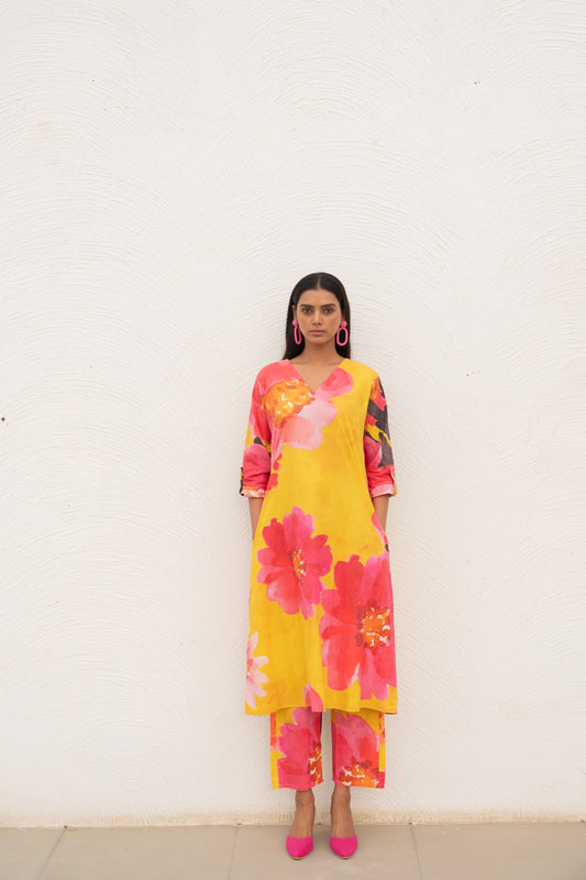 Floral Rhapsody Kurta Set