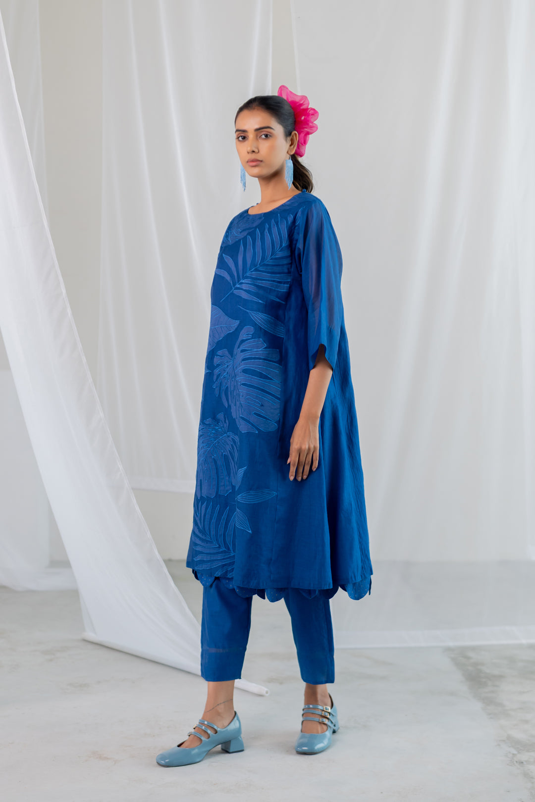 Leaves in the ocean Kurta