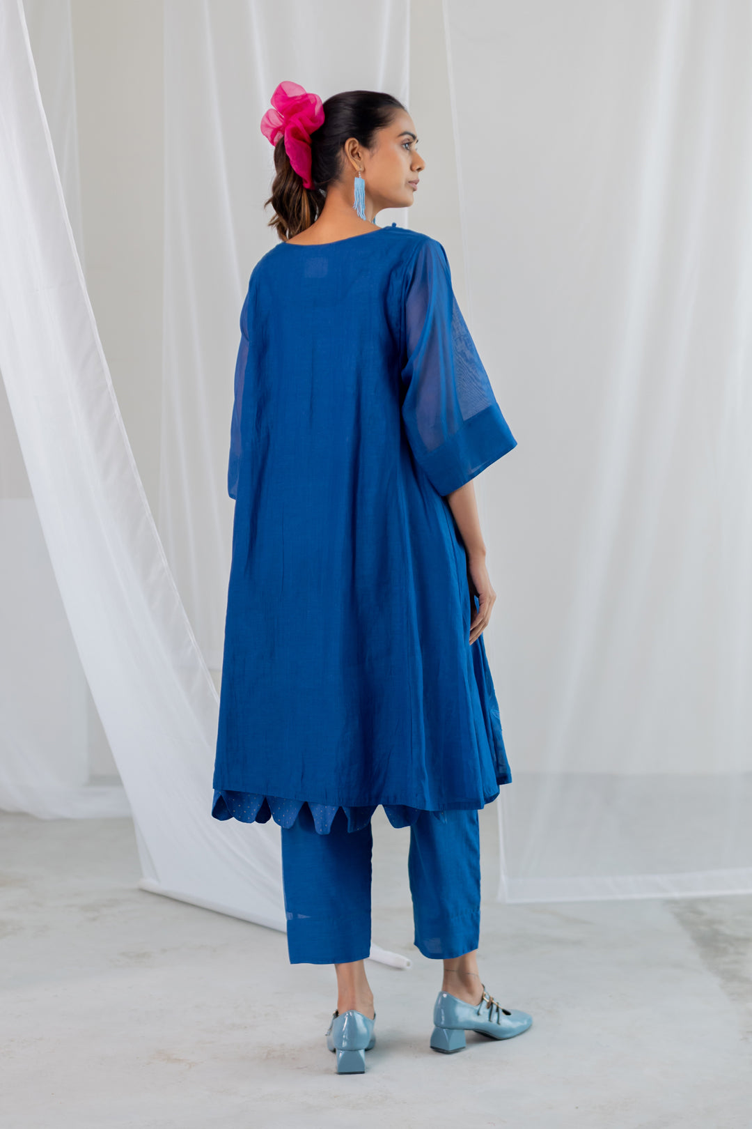 Leaves in the ocean Kurta Co-Ord