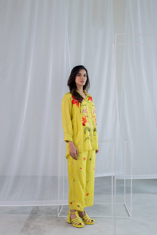 Solar Botanicals Shirt Co-Ord