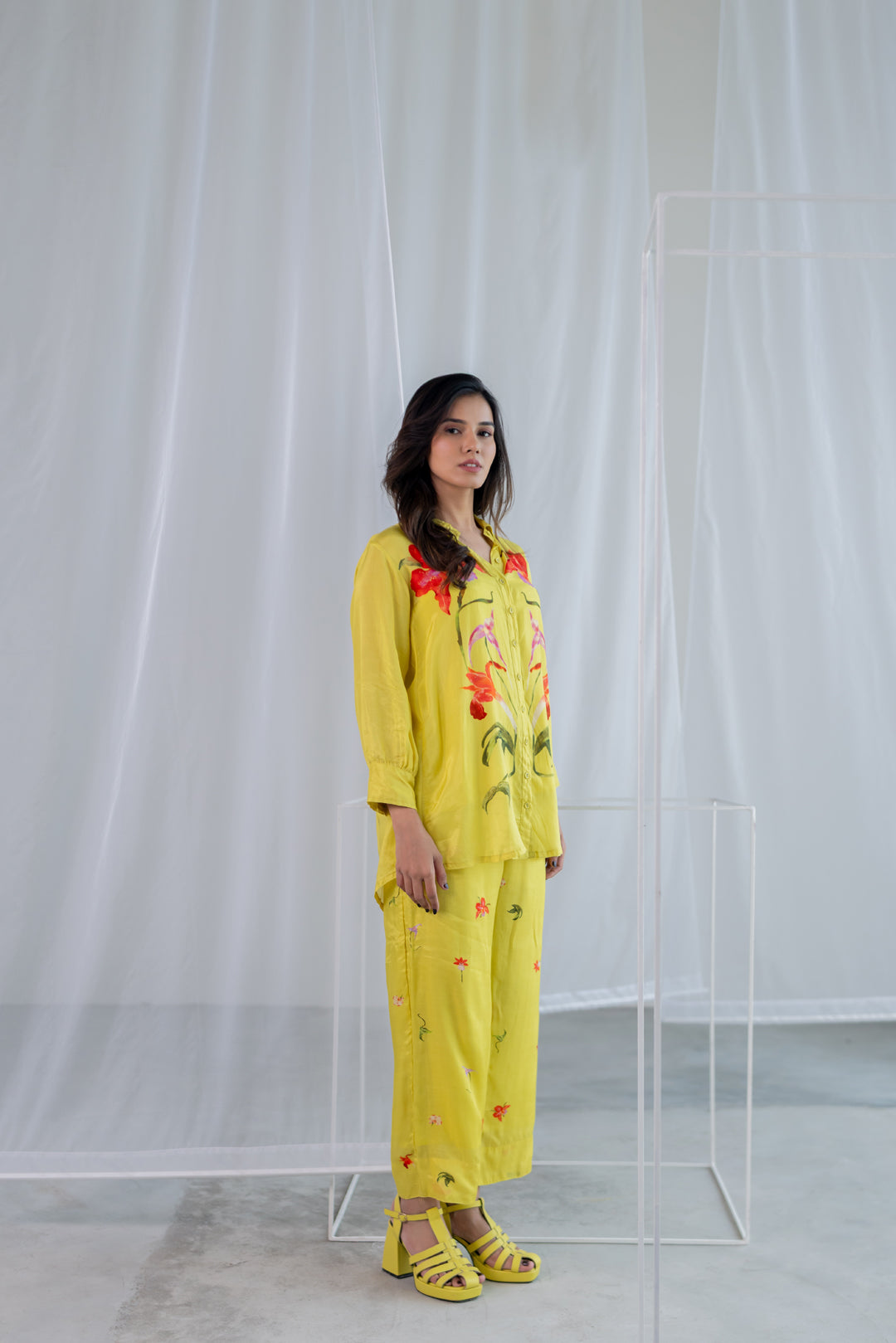 Solar Botanicals Shirt Co-Ord