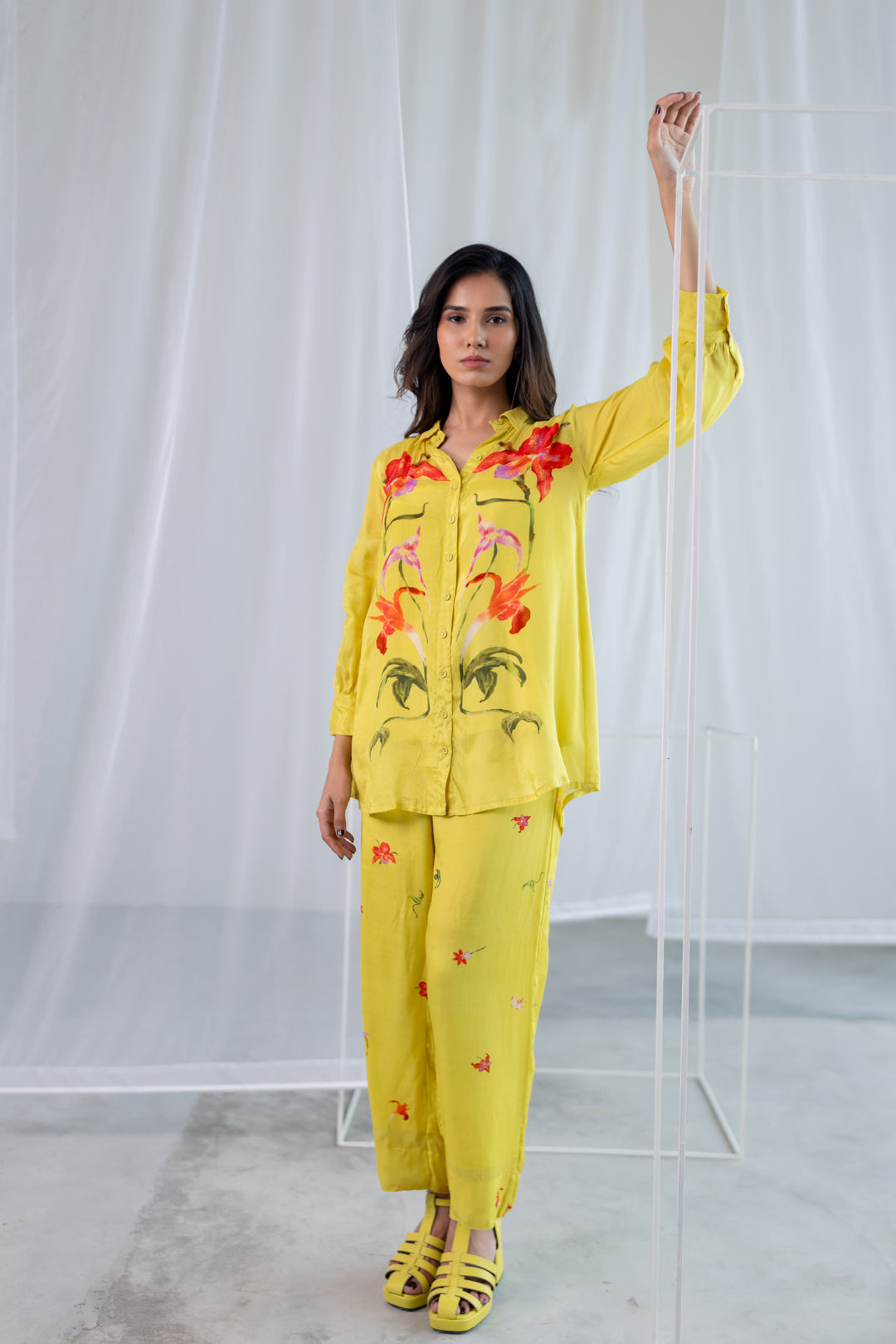 Solar Botanicals Shirt Co-Ord