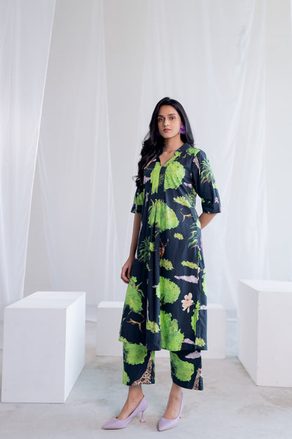 Masai Safari Poplin Kurta Co-Ord