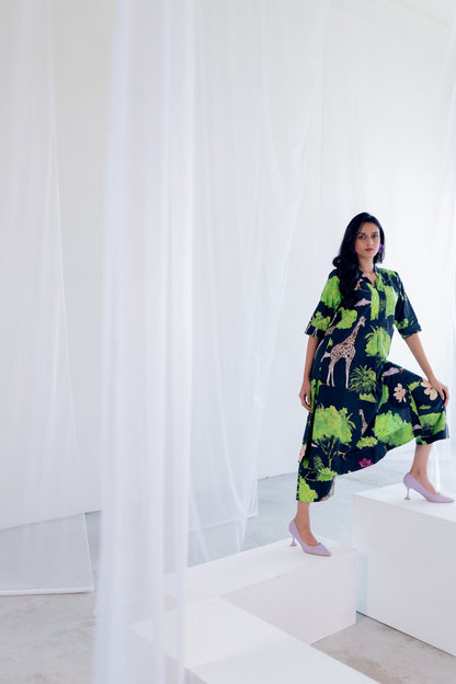 Masai Safari Poplin Kurta