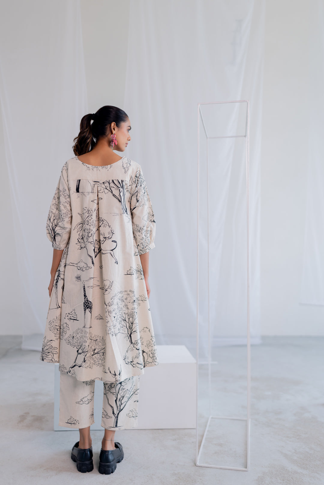 Alabaster Safari Kurta