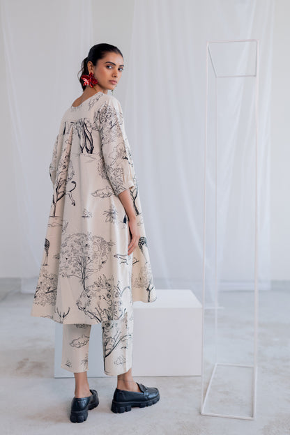 Alabaster Safari Kurta