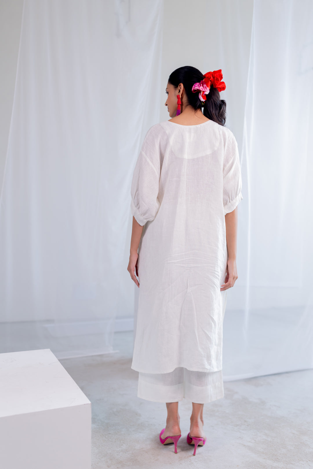 Orchids Frost Kurta Set